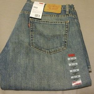 Brand New Men's Levi's Loose Straight 569 Jeans